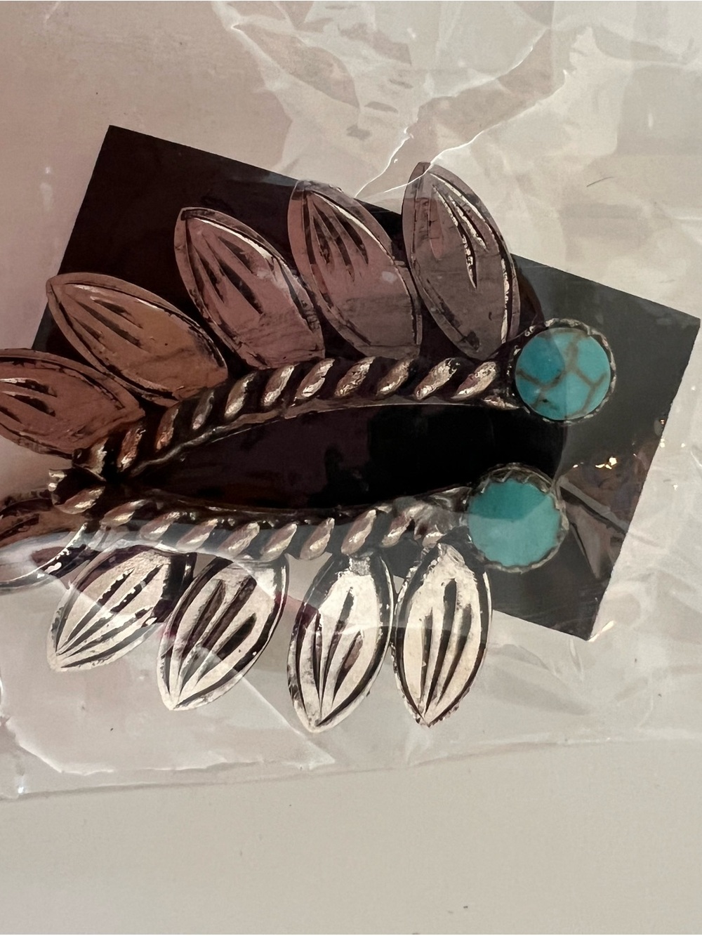 Handmade Rowdy Rose earrings